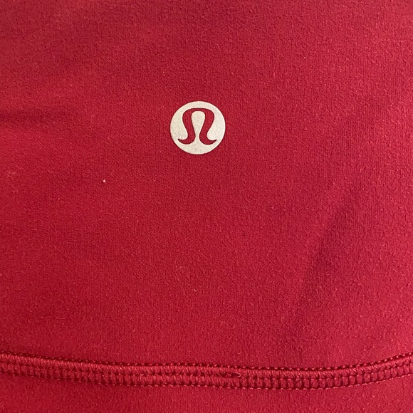 Lululemon Athletica Red Flare Pants - Picture 3 of 4